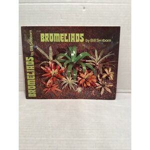 Bromeliads Tropical Air Plants Bill Seaborn 1976 Vintage Booklet‎